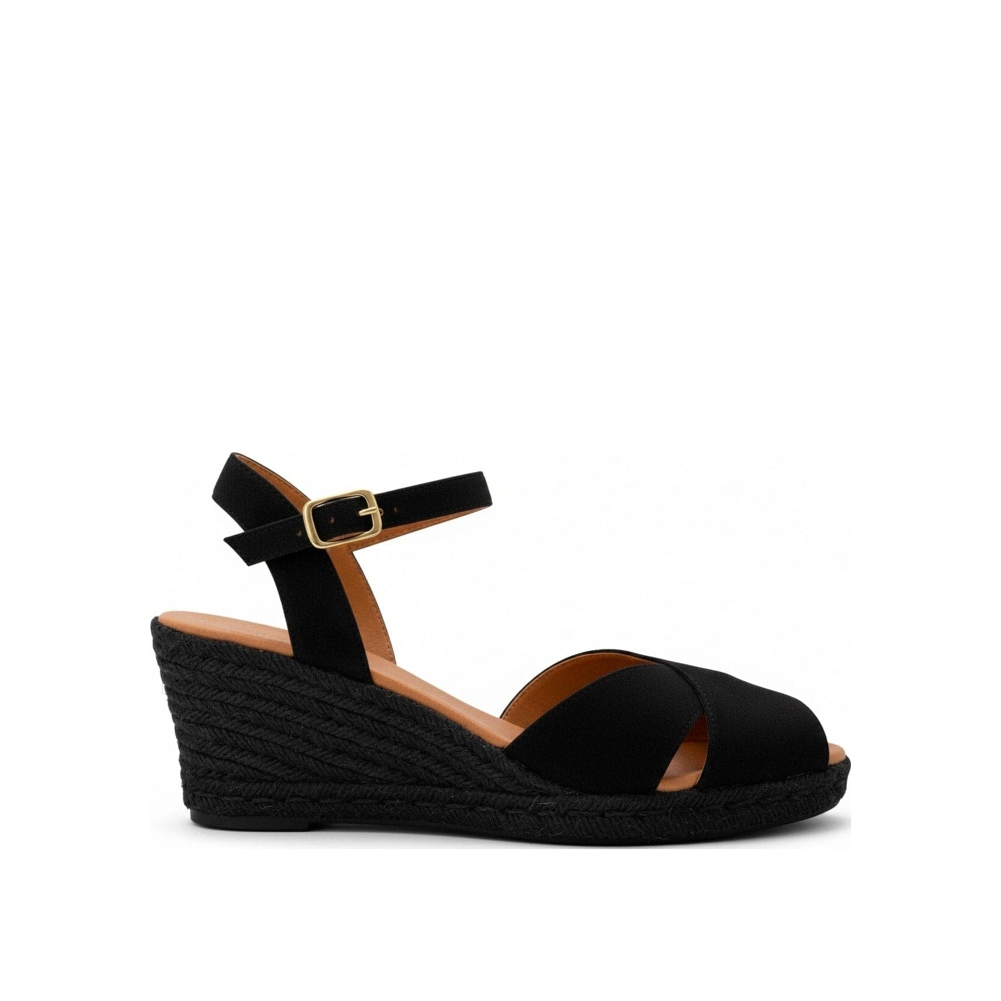 Jimena Mid Double Band All Black