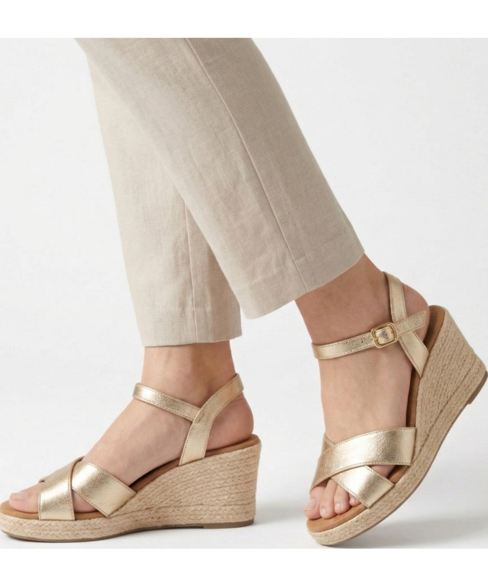 Jimena Double Band Gold