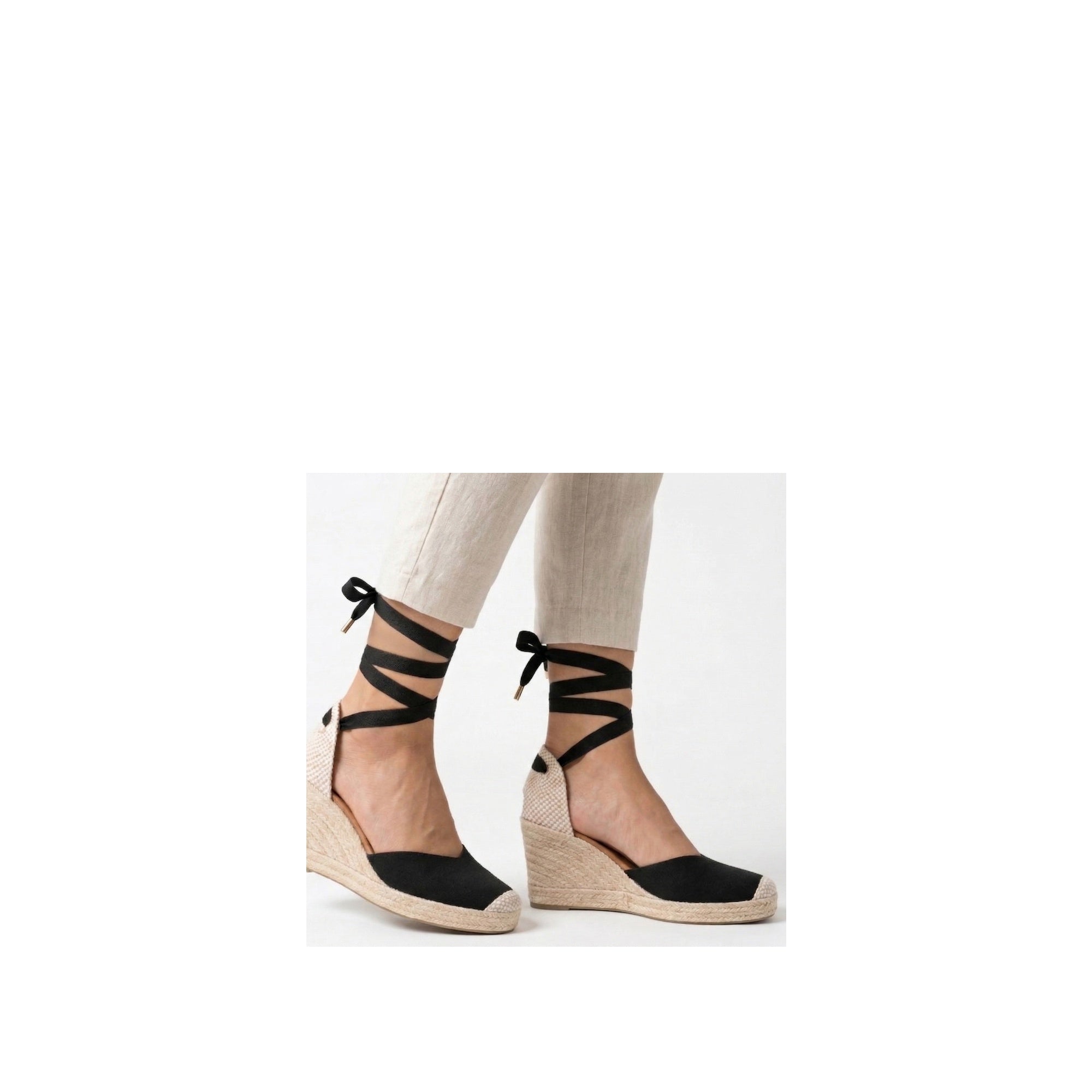 Jimena High Laces Black