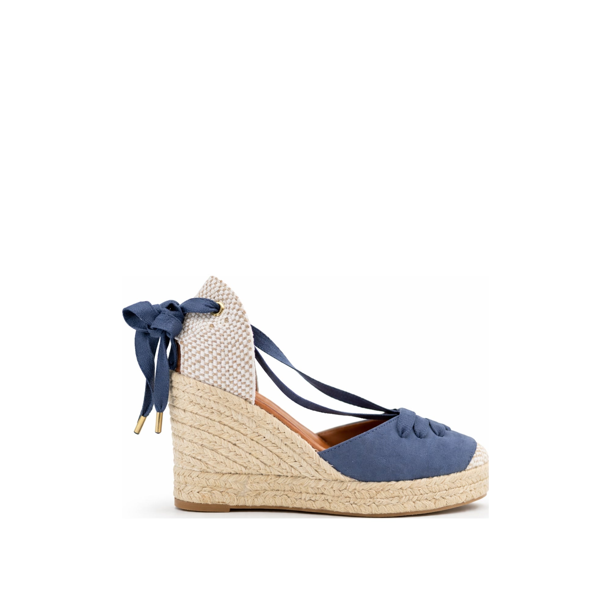 Jimena High Laces French Blue Laced