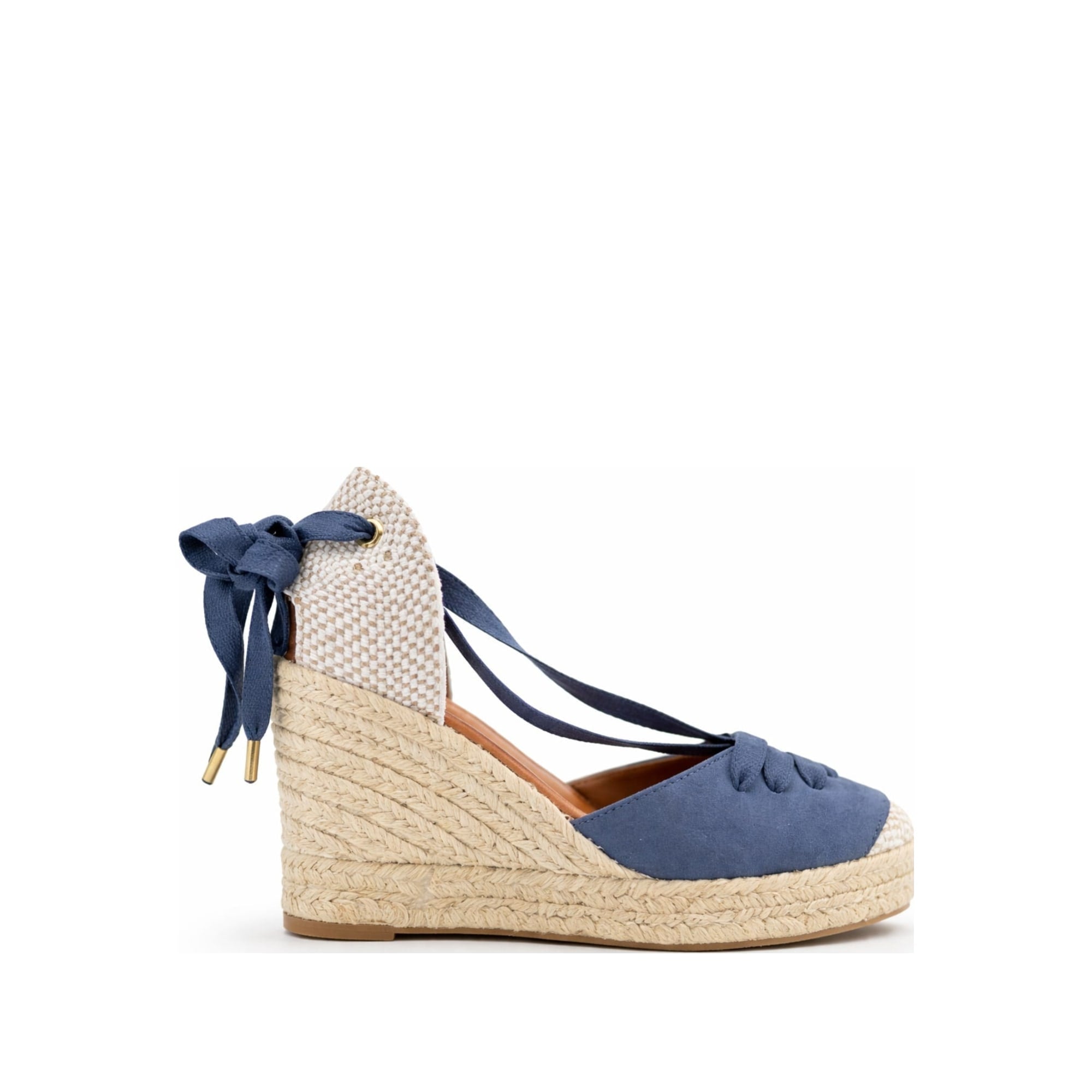 Jimena High Laces French Blue Laced