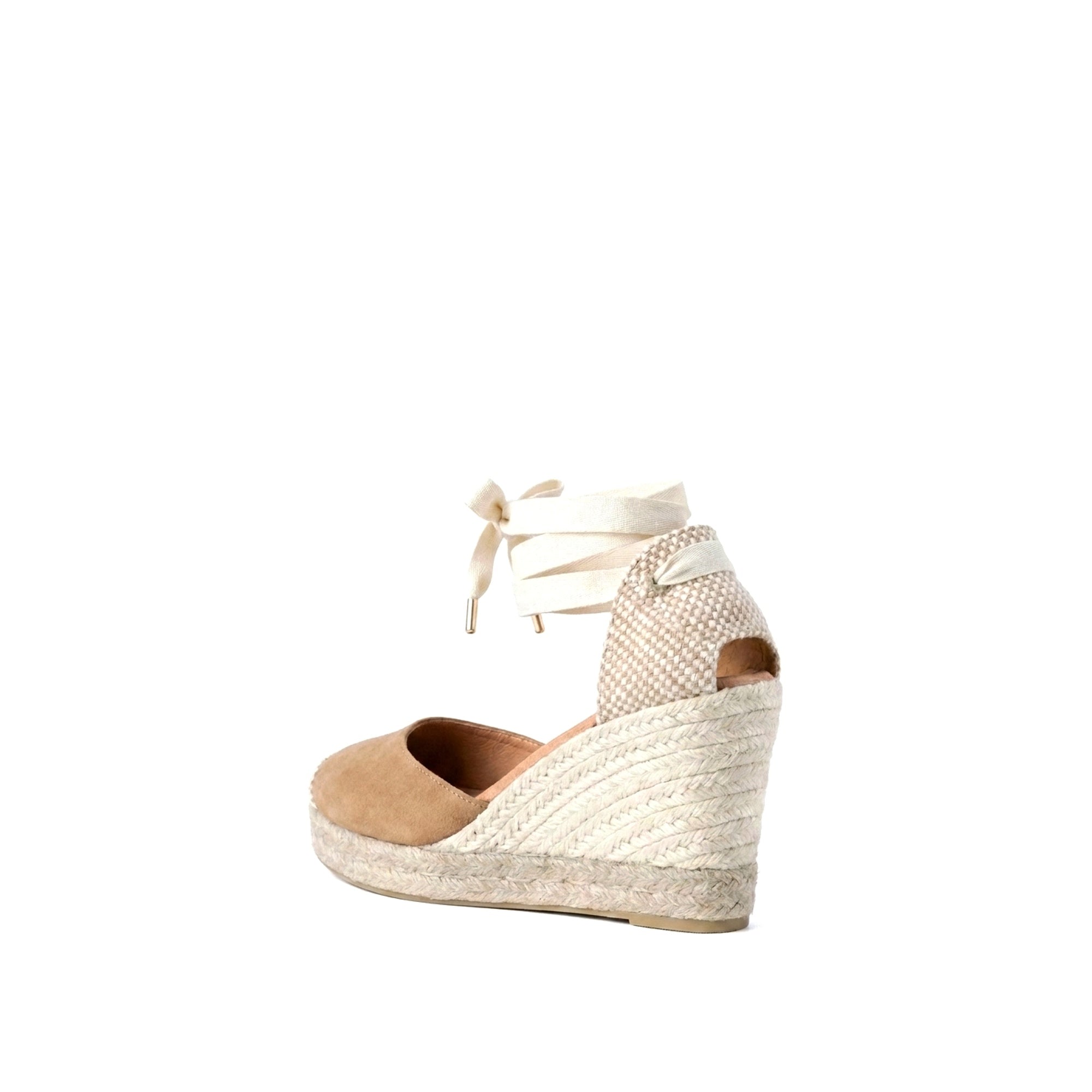 Jimena High Laces Taupe