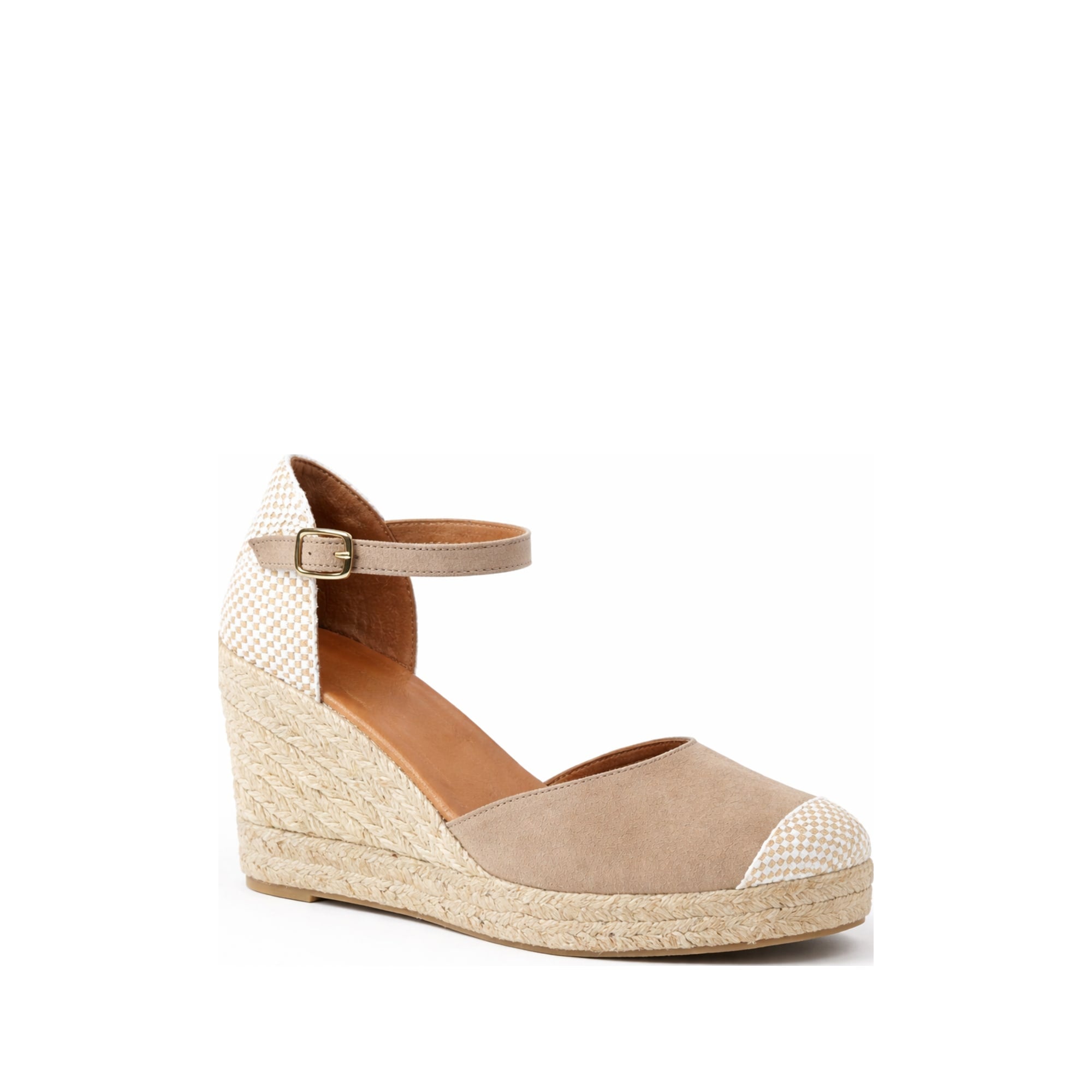 Jimena High Strap Taupe