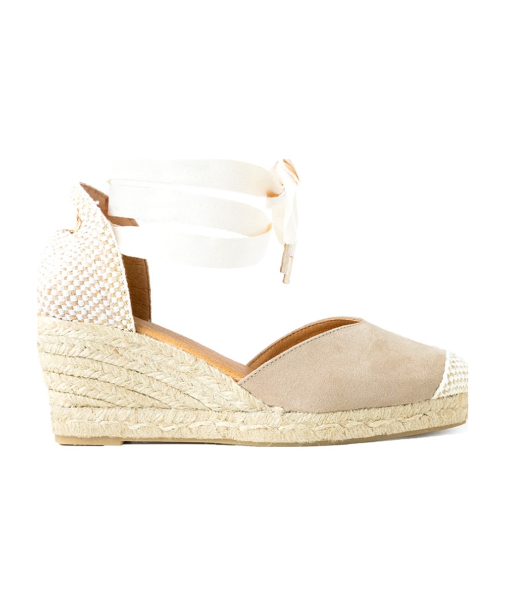 Jimena Mid Laces Taupe