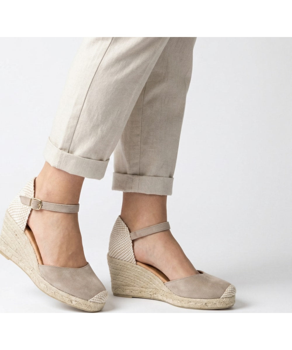 Jimena Mid Strap Taupe