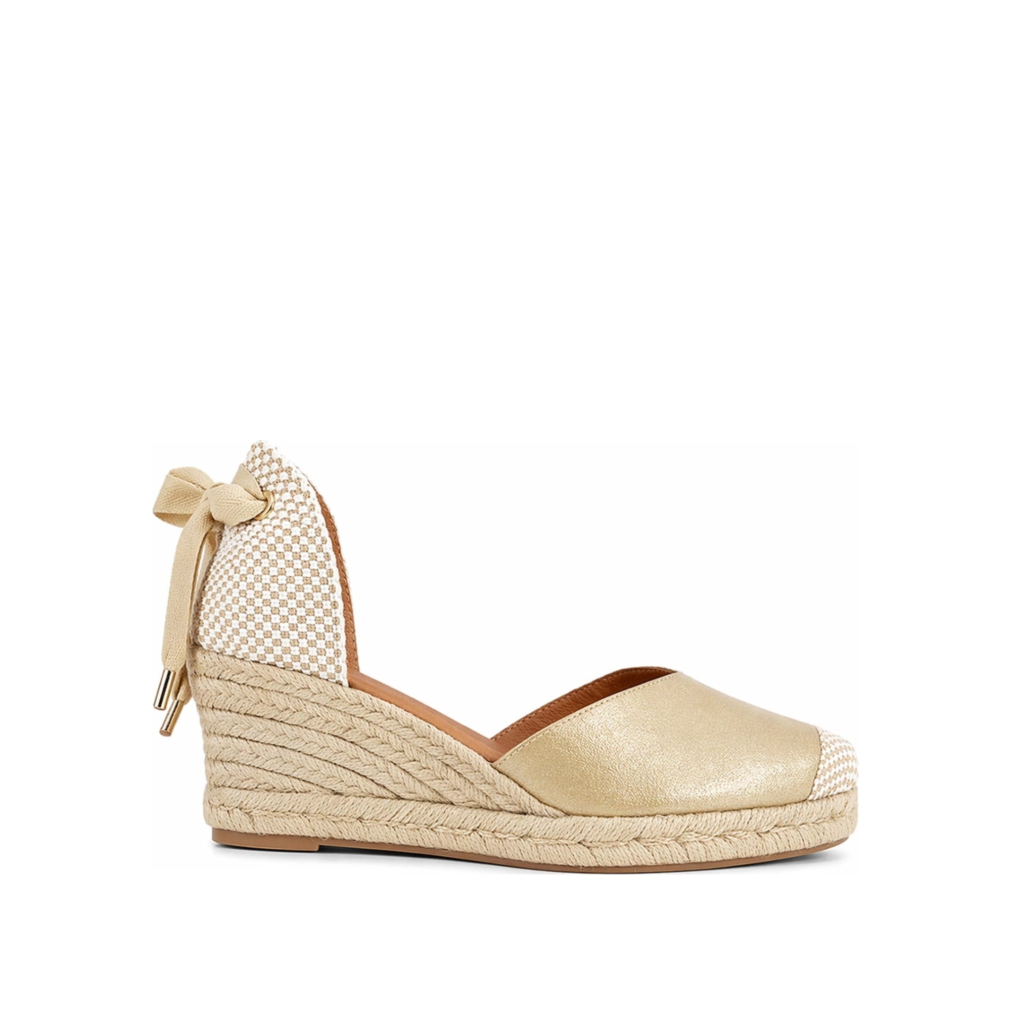 Jimena Mid Laces Gold