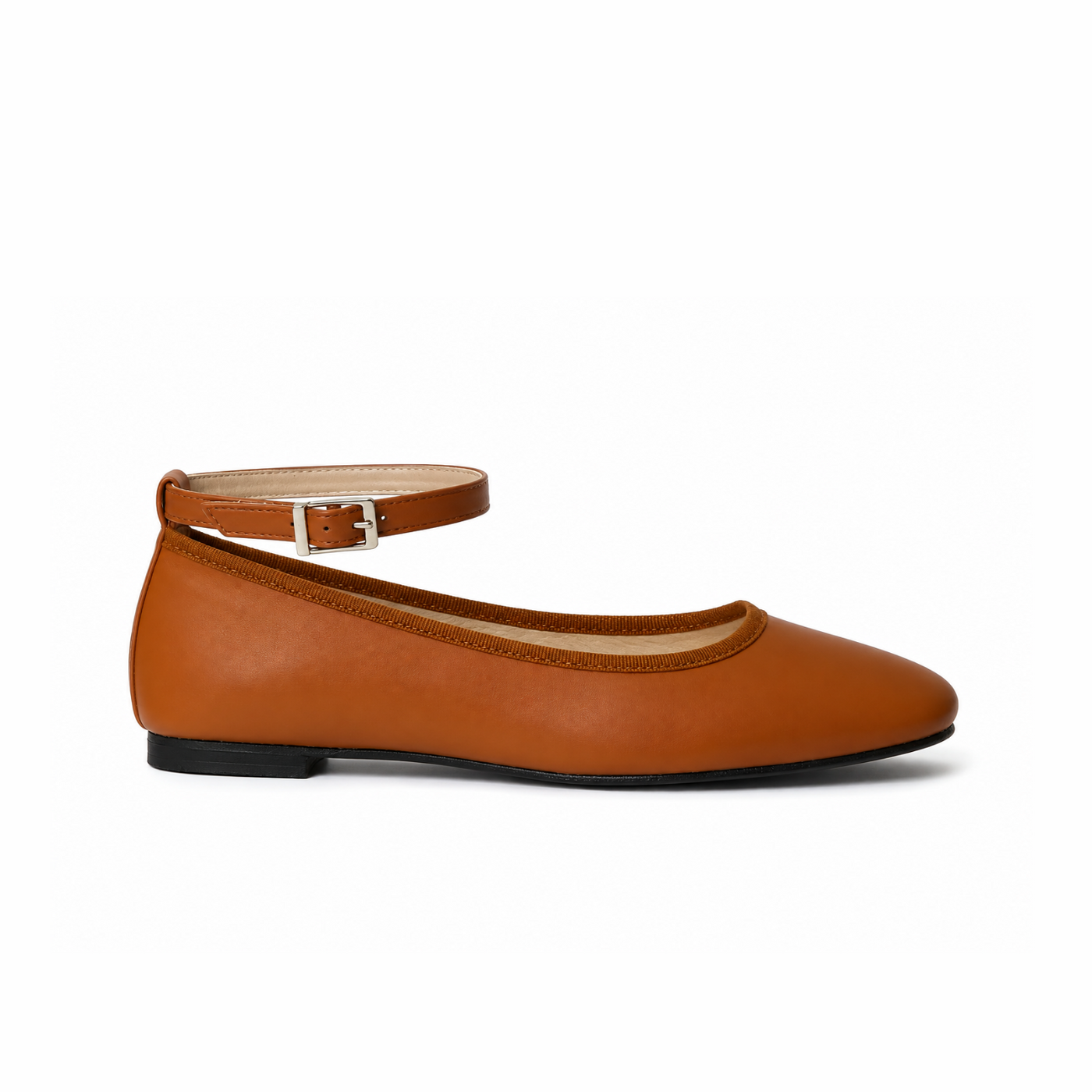 Brive Leather Flat