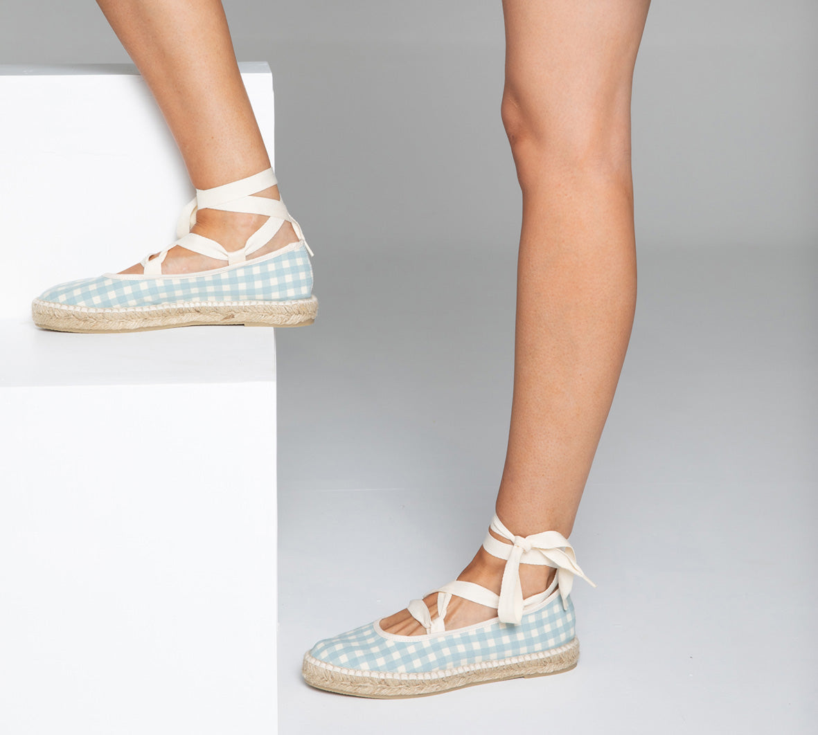 Santorini Espdarille Turquoise