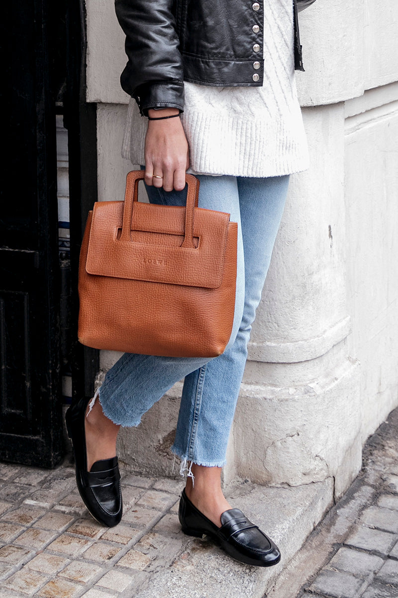 Toledo Penny Loafer Black Leather