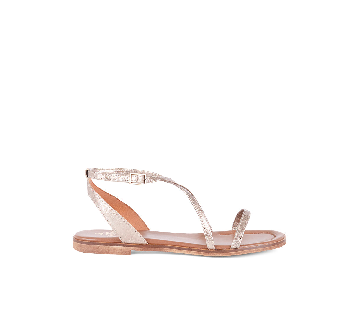 Cadaqués Champagne Sandal