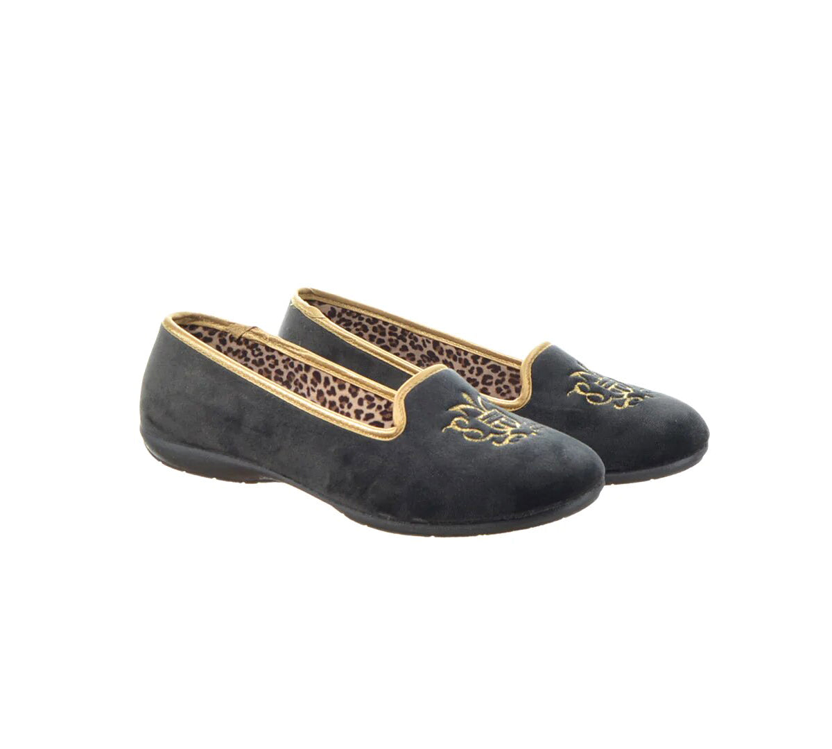 Royal Dark Gray Slipper