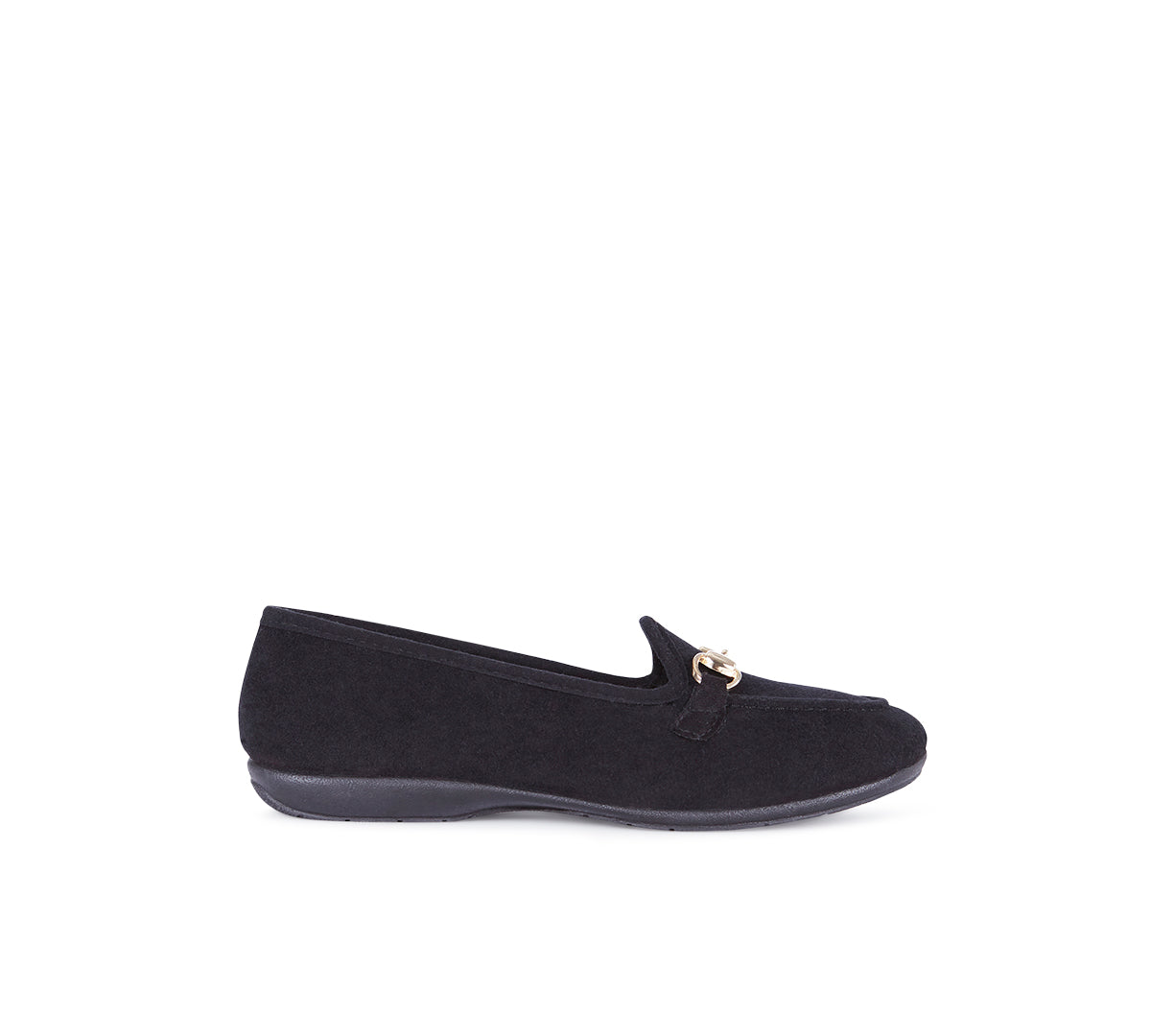 Comfy Black Slipper