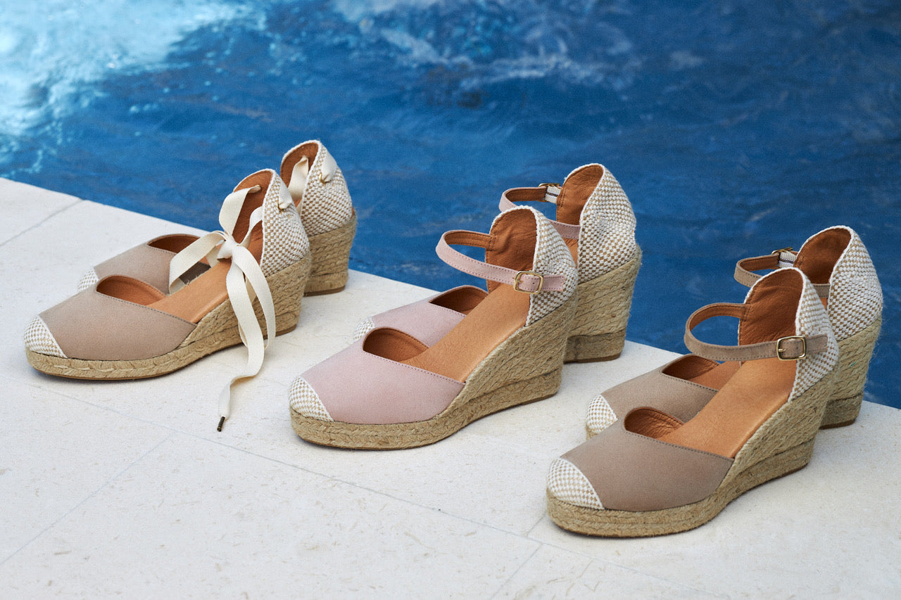 Jimena Taupe High Strap