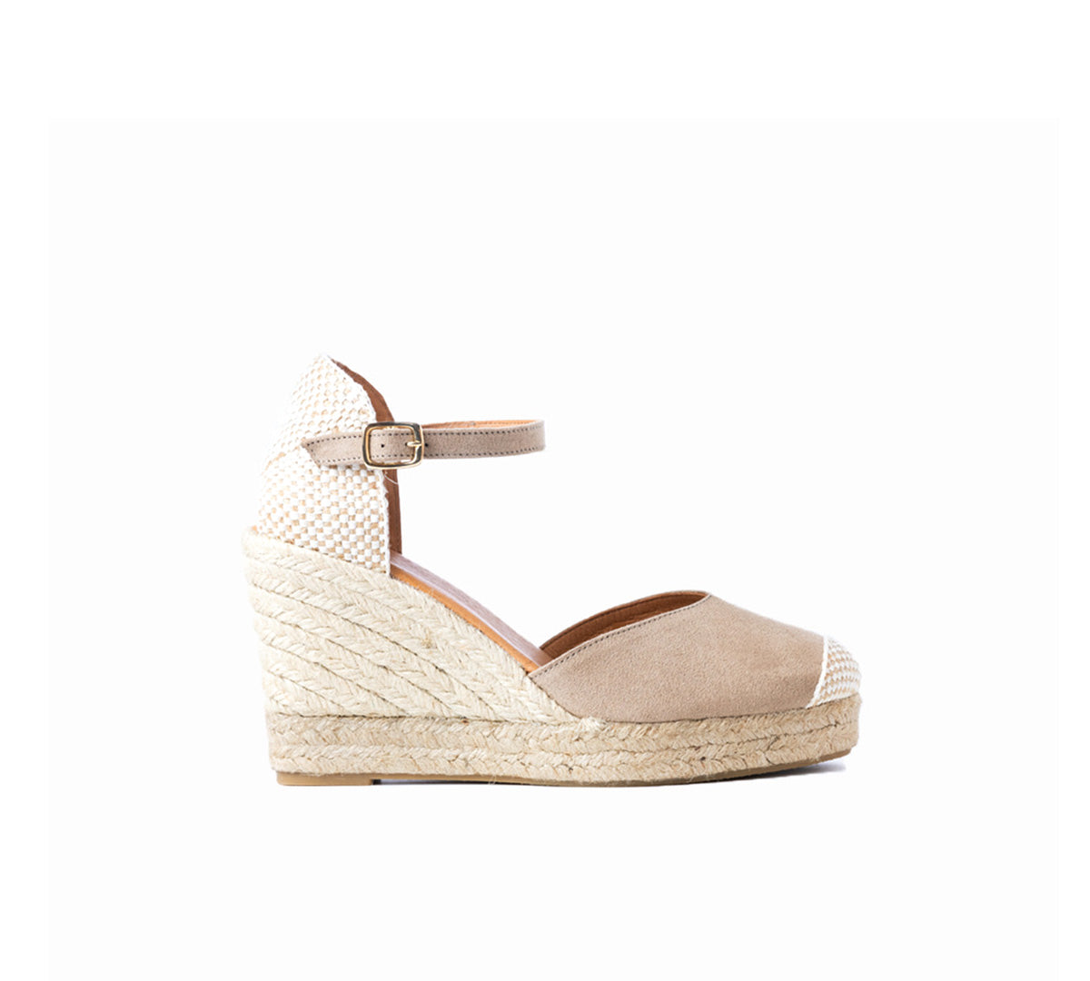 Jimena Taupe High Strap