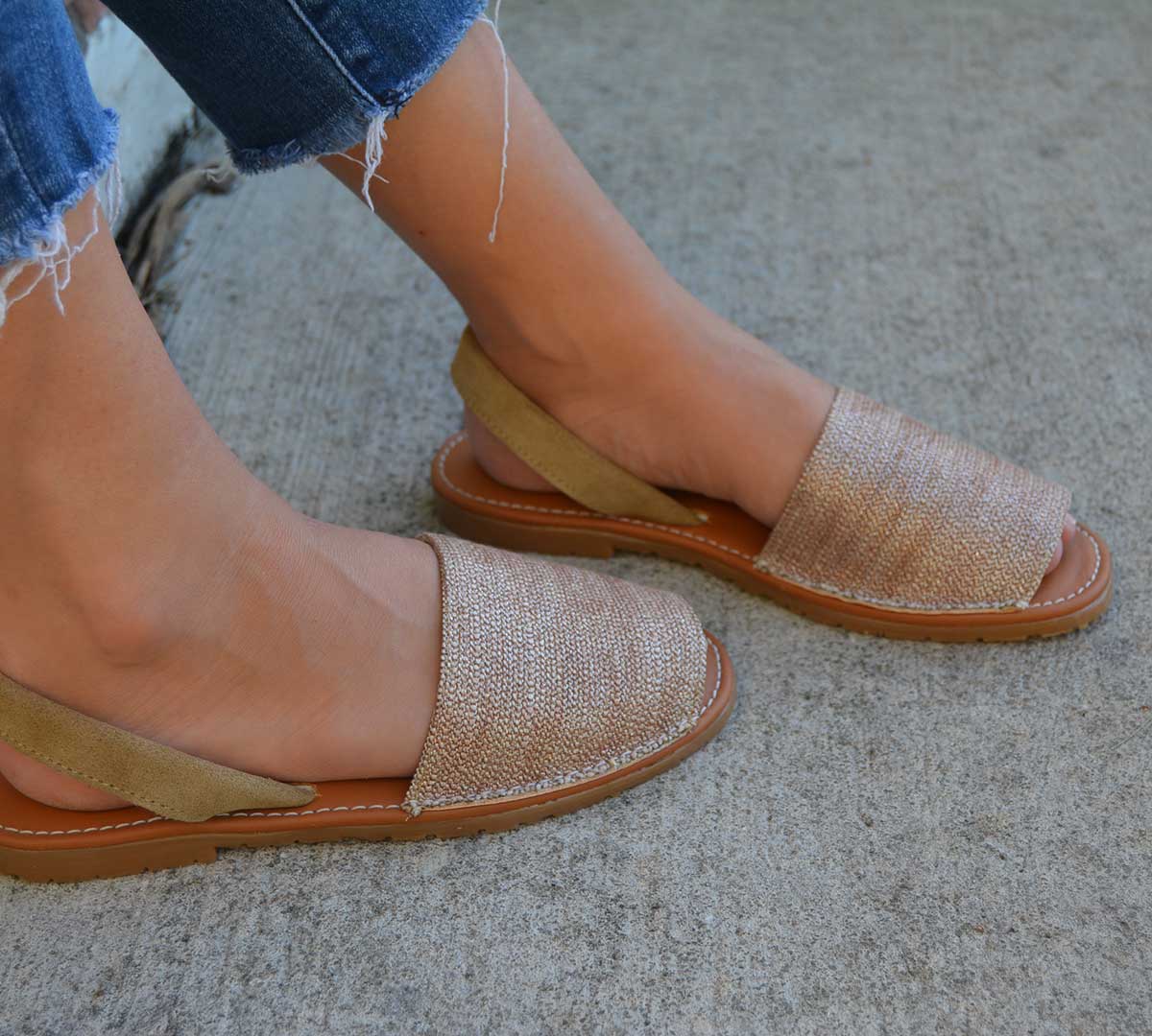 Textured Fabric Menorquina