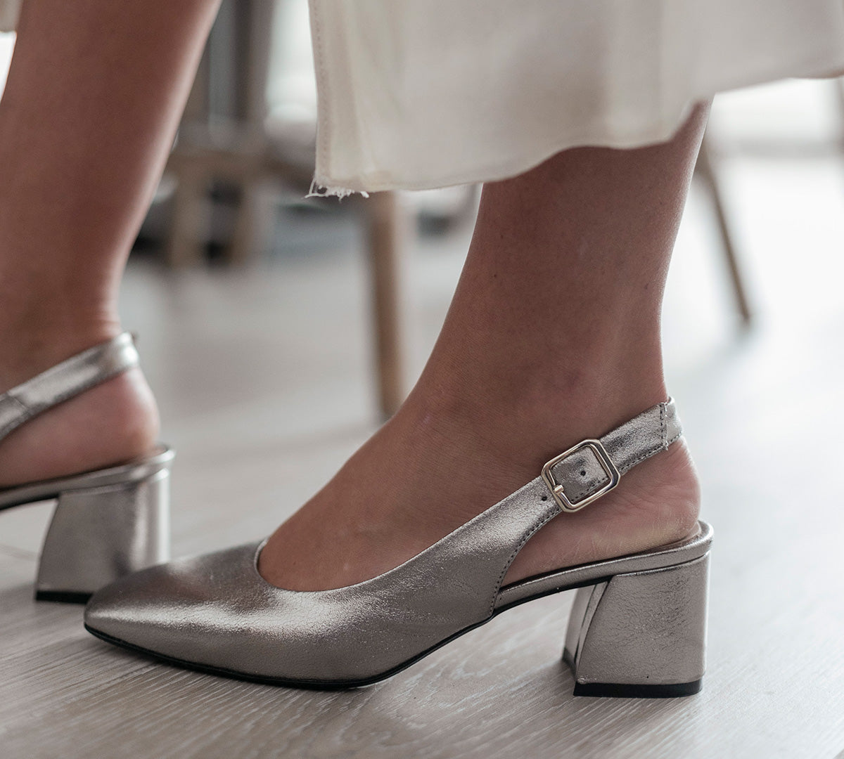 Pia Sandal Pewter