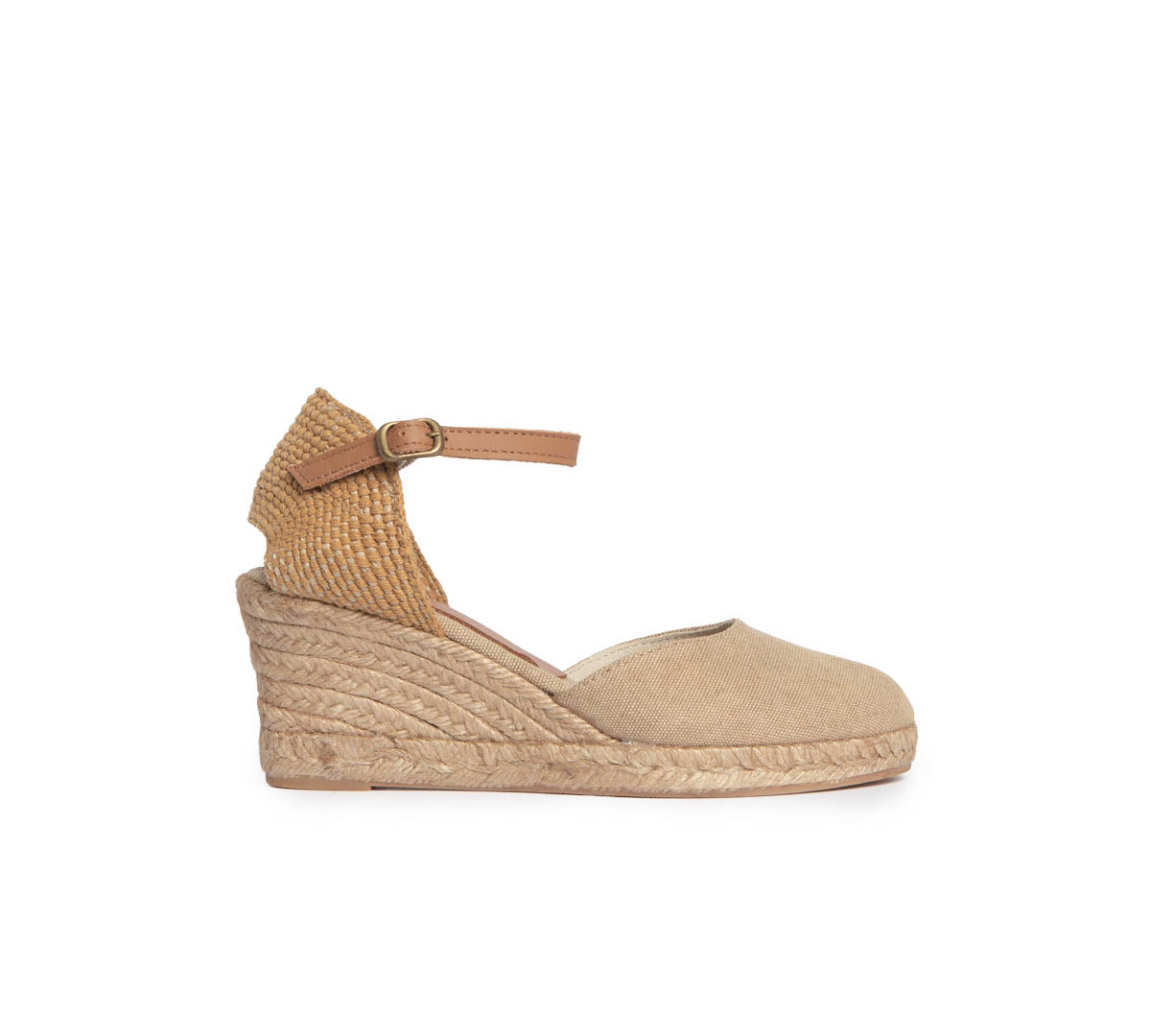 Gimena Camel Medium Wedge