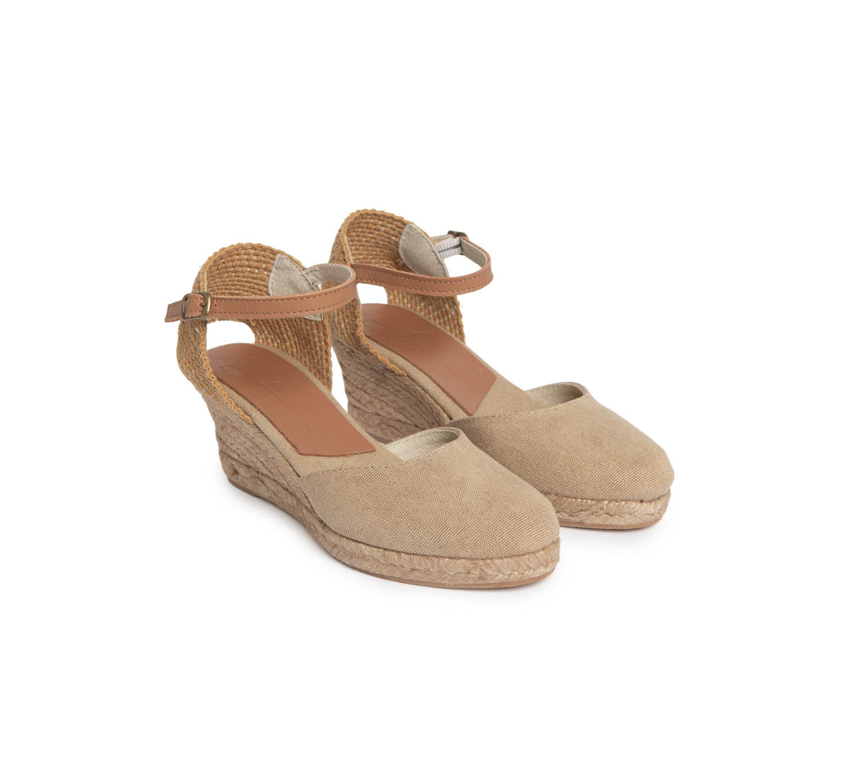 Gimena Camel Medium Wedge