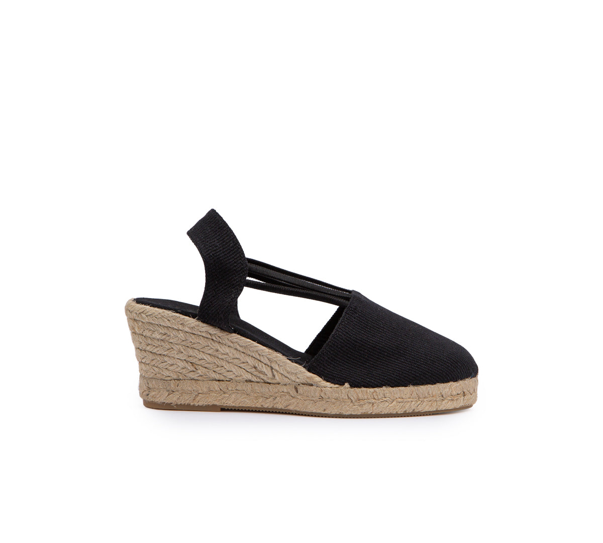Barbate Black Medium  Espadrille