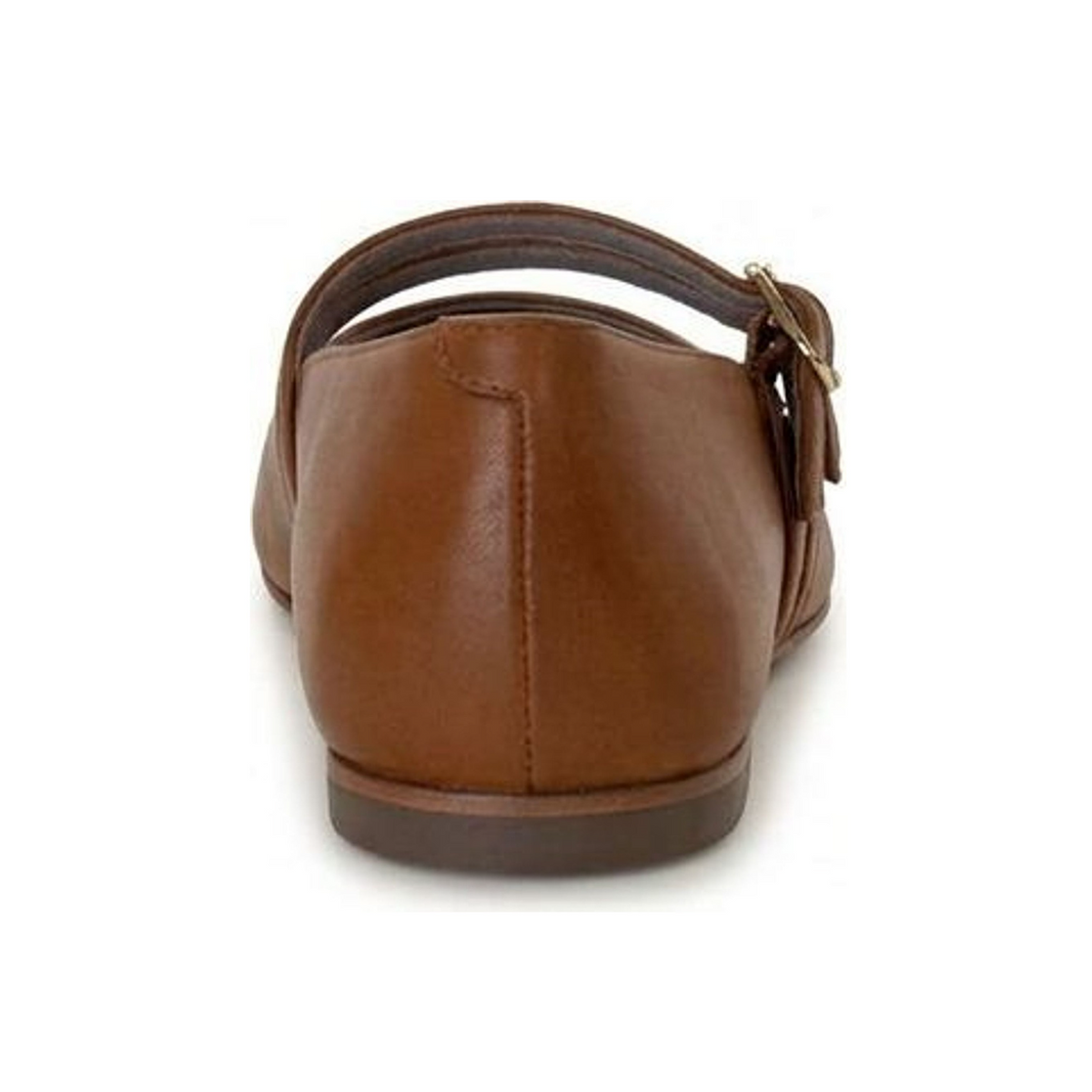 Amelie Double Strap Mary Jane - Cognac