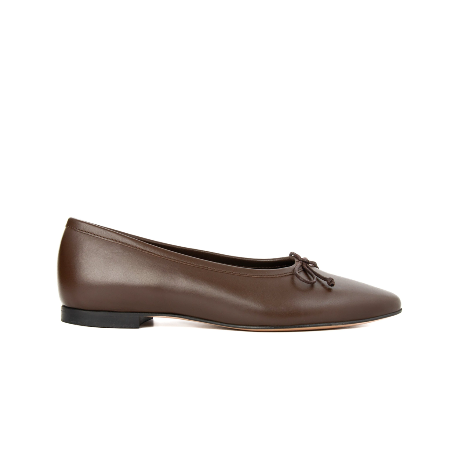Amelie Ballet Flat - Dark Chocolate