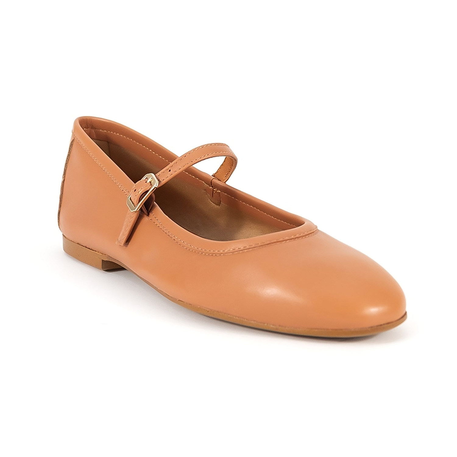 Boheme Mary Jane Flat - Caramel