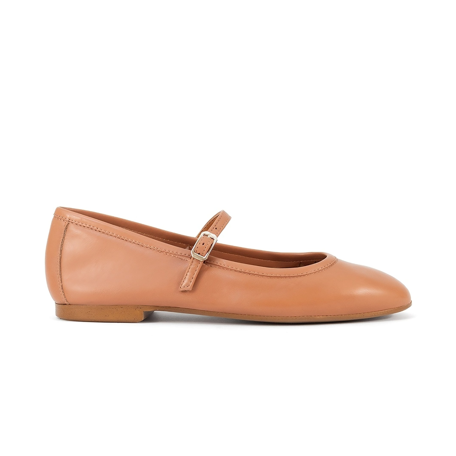 Boheme Mary Jane Flat - Caramel