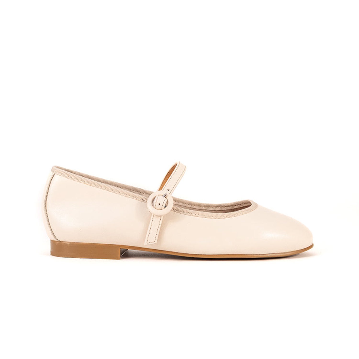 Boheme Mary Jane Flat - Light Cream