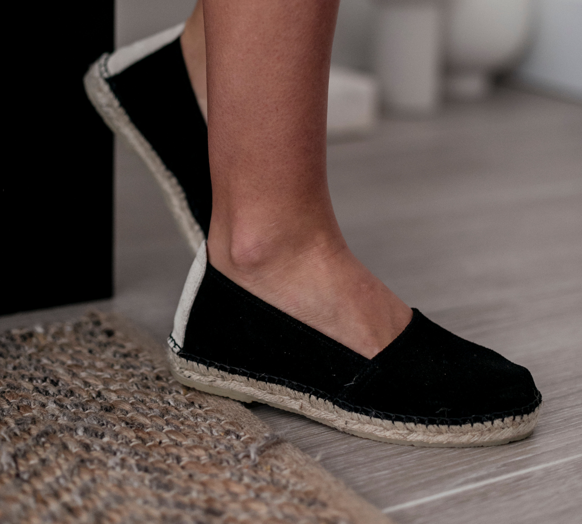 Marbella Black Suede