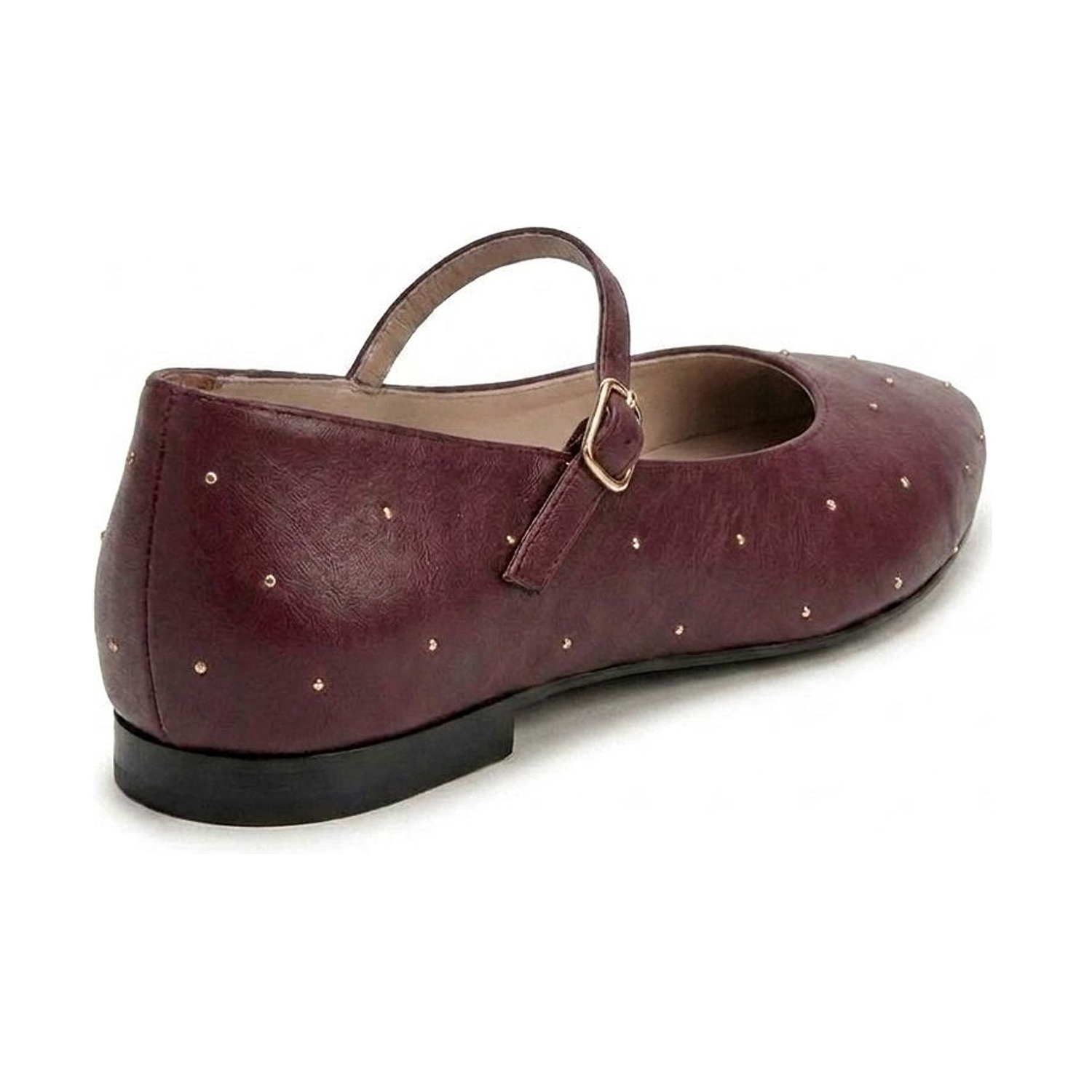 Clara Mary Jane - Burgundy
