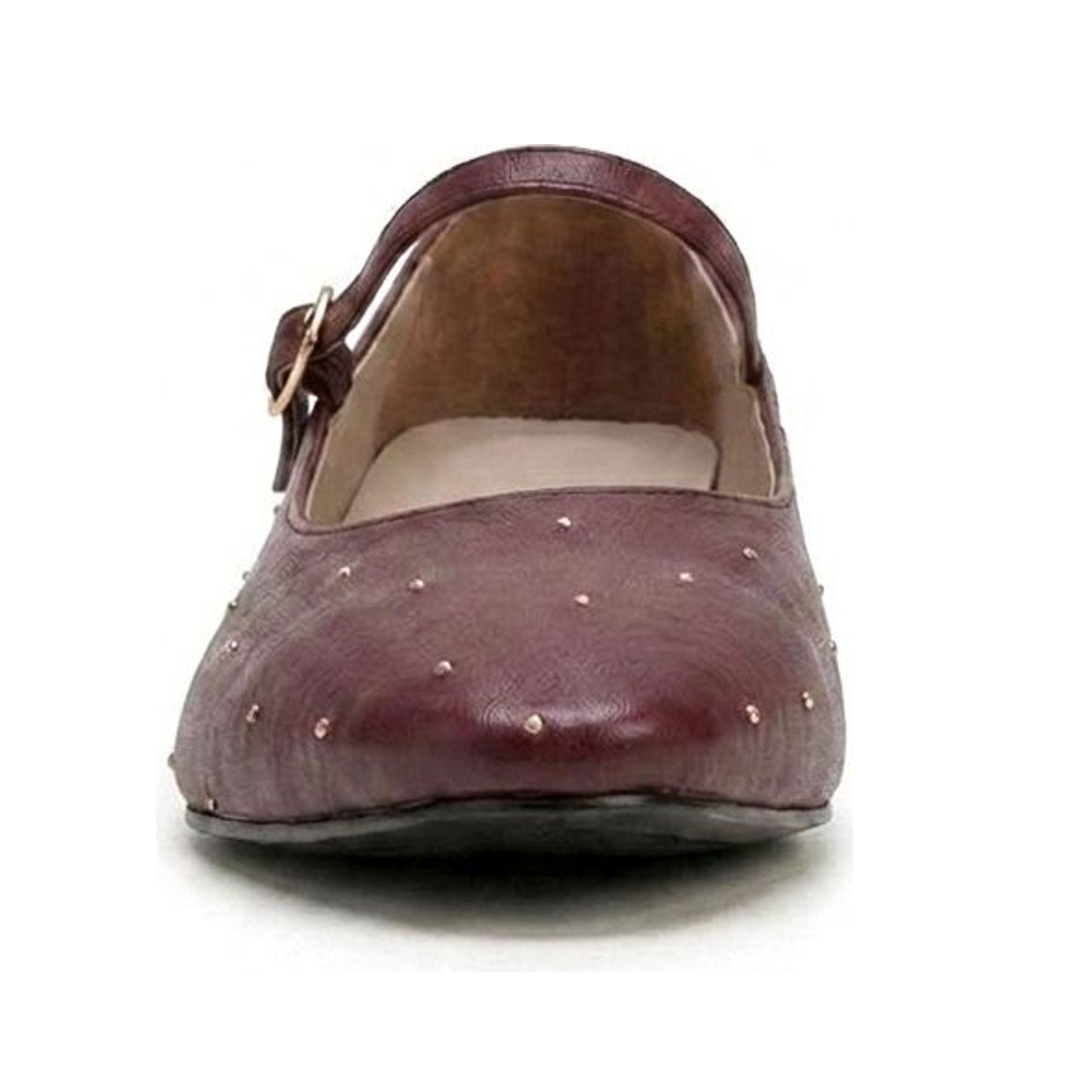 Clara Mary Jane - Burgundy