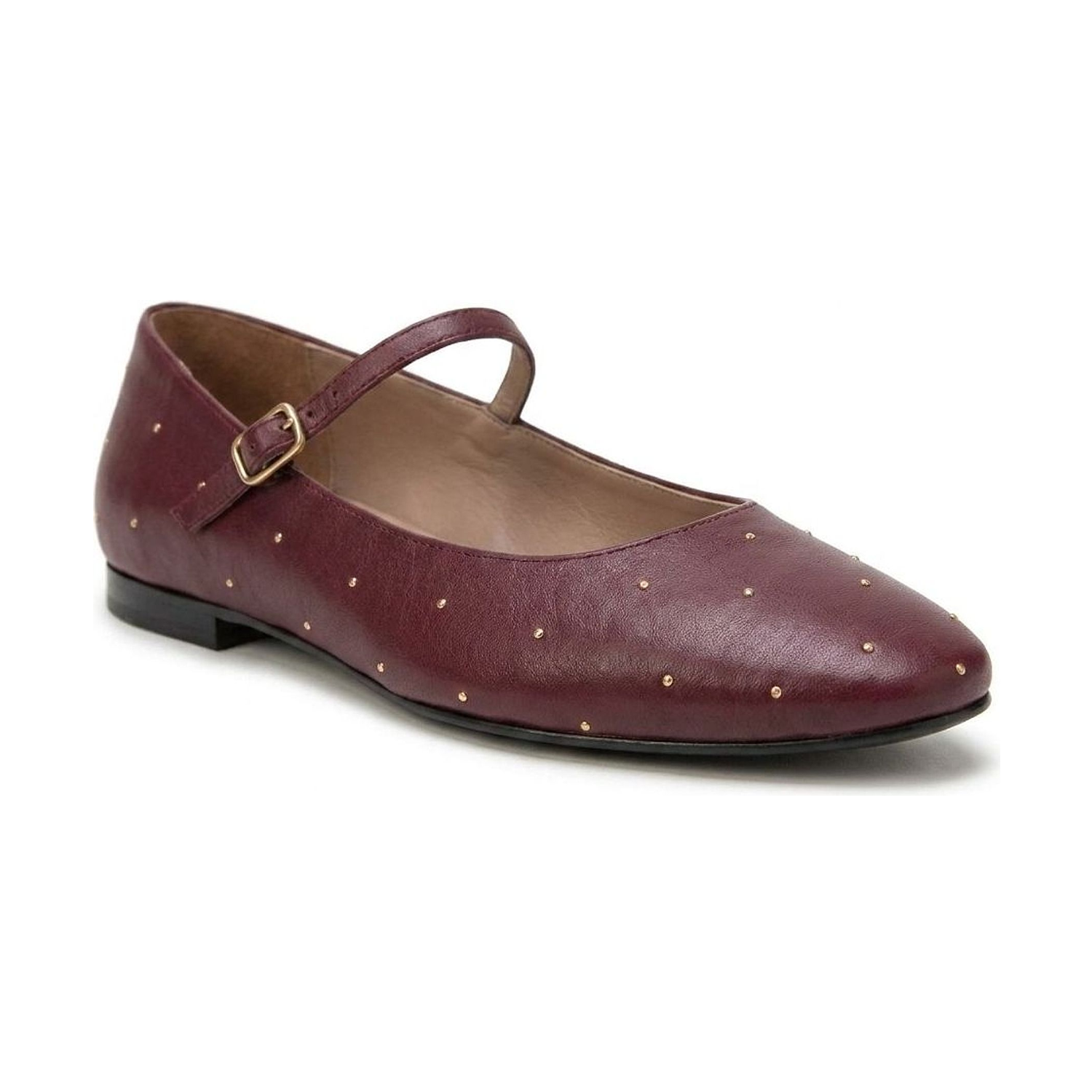 Clara Mary Jane - Burgundy