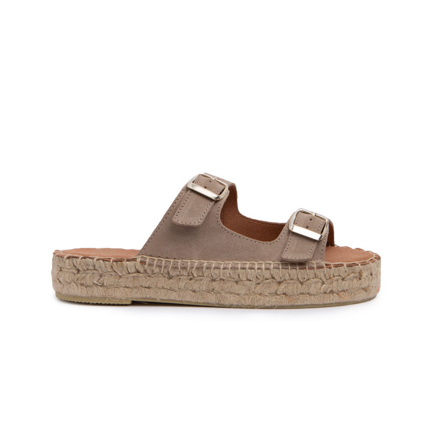 Ergonomic Taupe Espadrille