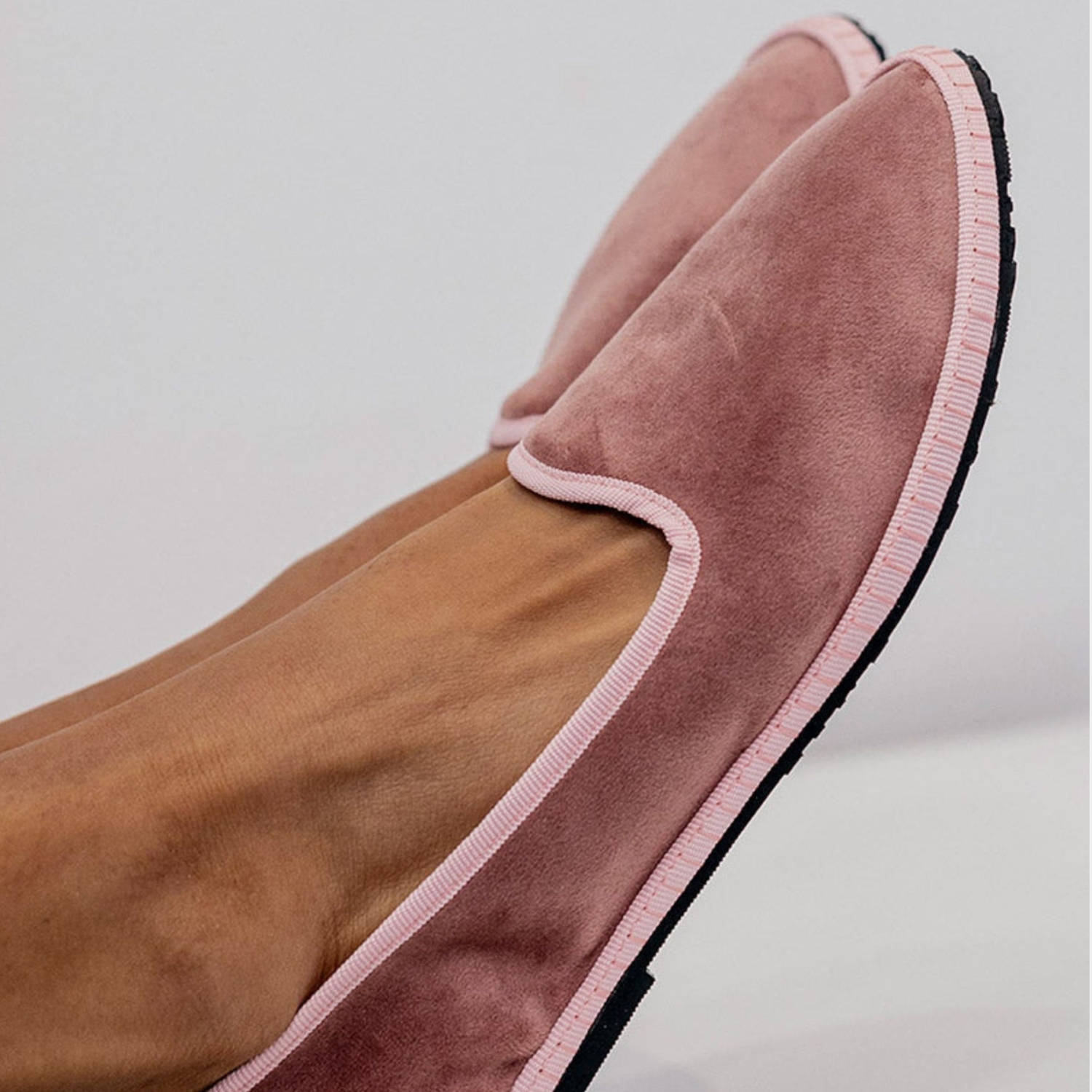 Furlane Slipper - Velluto Cipria