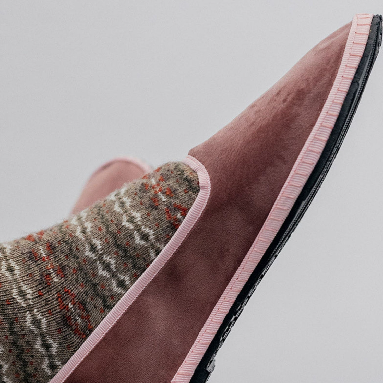 Furlane Slipper - Velluto Cipria