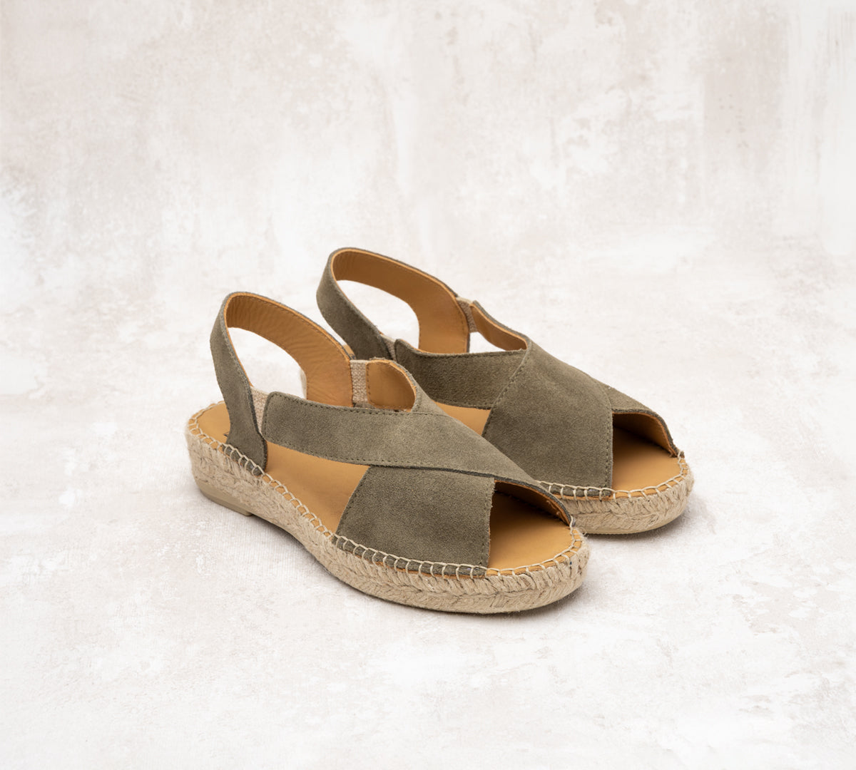 Hamptons Espadrille Military Green