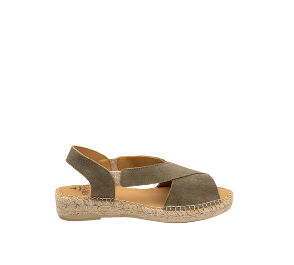 Hamptons Espadrille Military Green