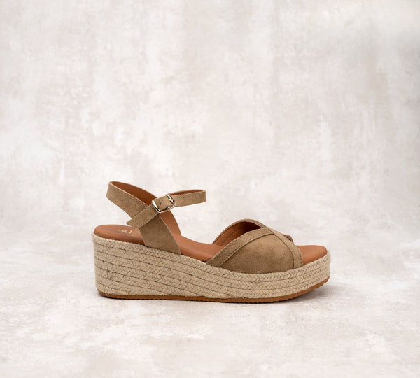 Triana Suede Wedge