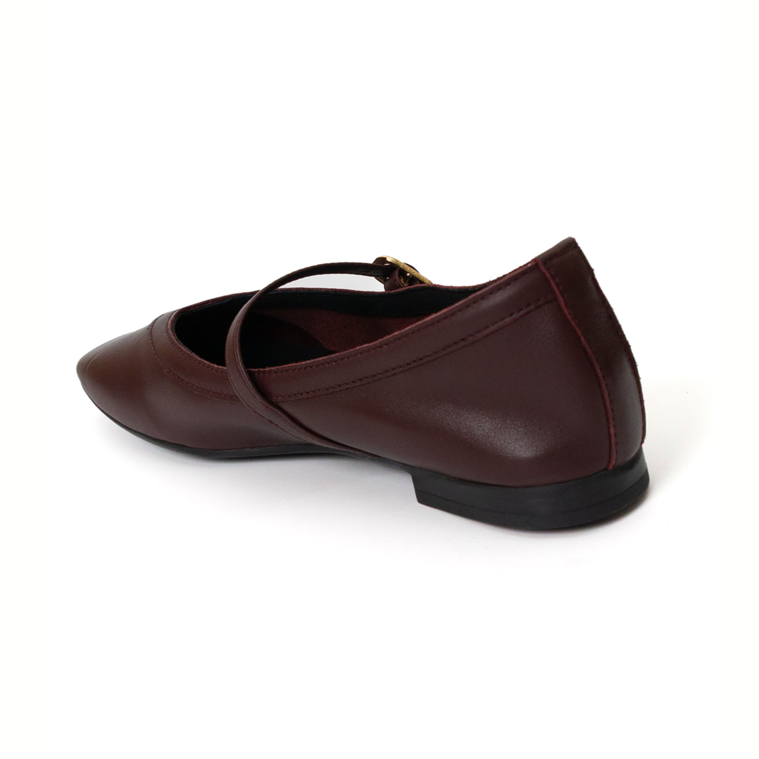 Greta Mary Jane - Burgundy