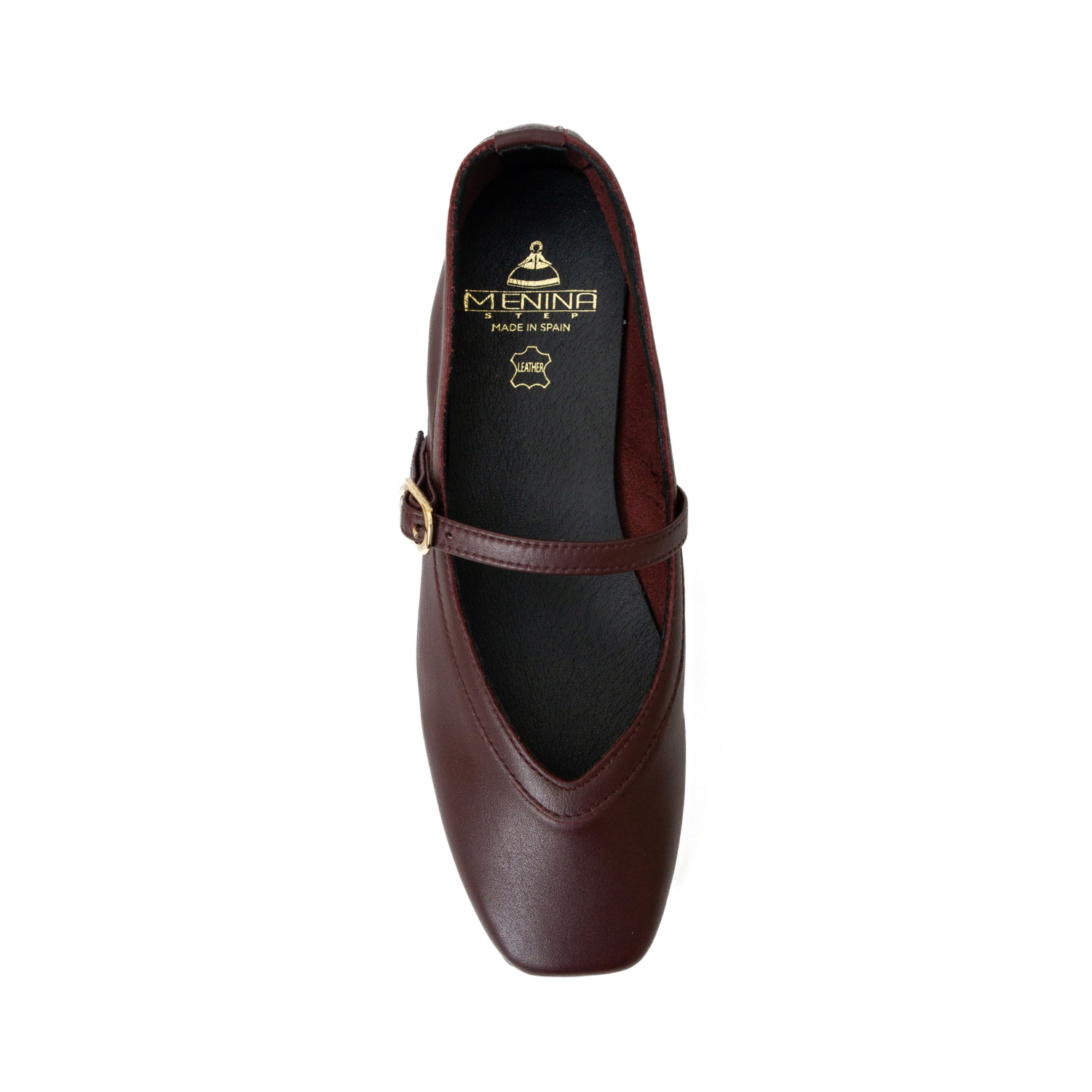 Greta Mary Jane - Burgundy