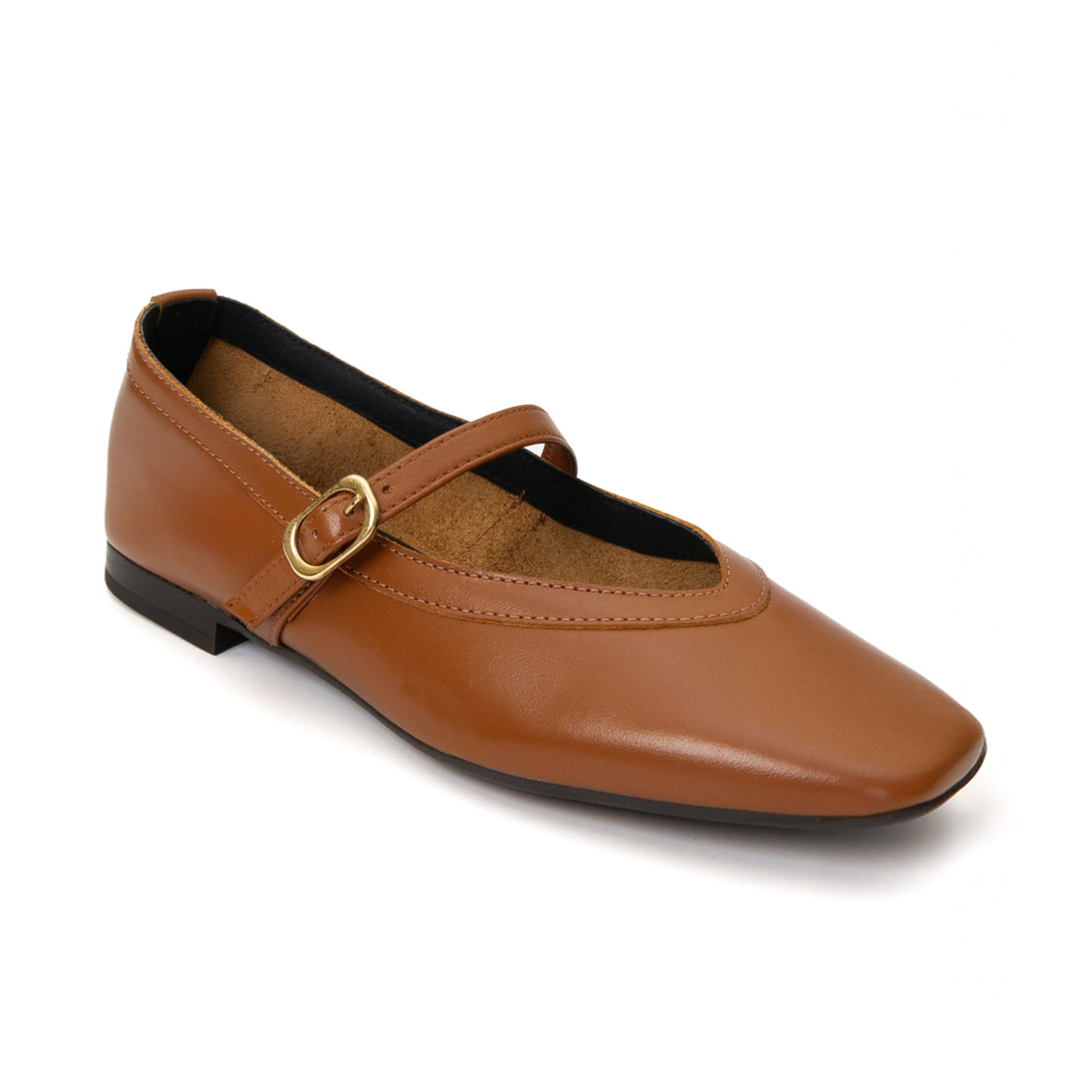 Greta Mary Jane - Cognac