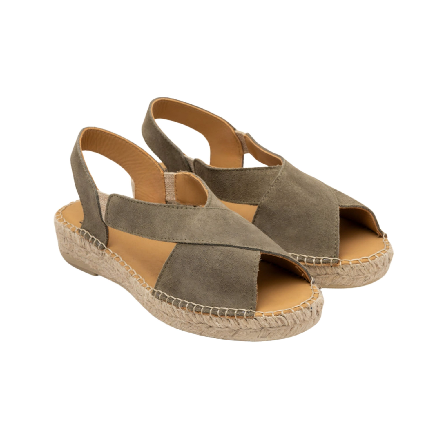 Hamptons Espadrille - Military Green