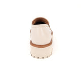 Borgoña Sand Leather Loafer