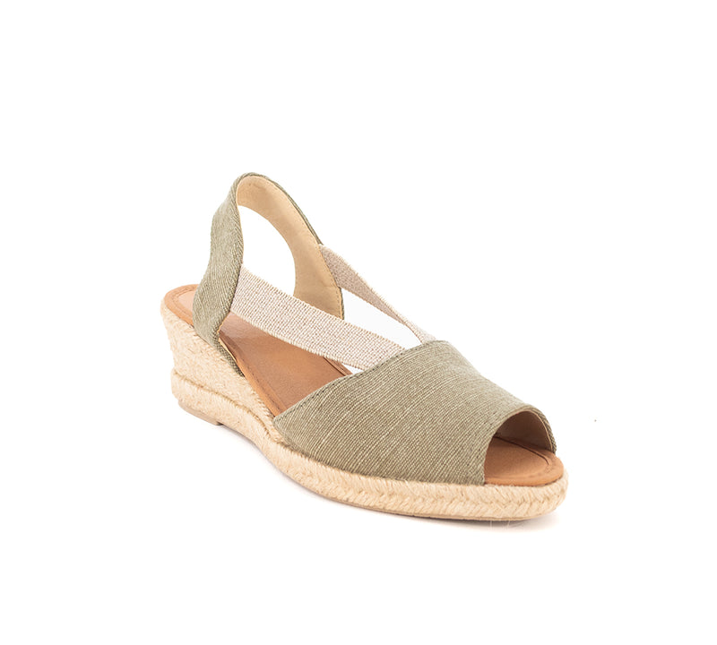 Floirac  Olive Wedge Low