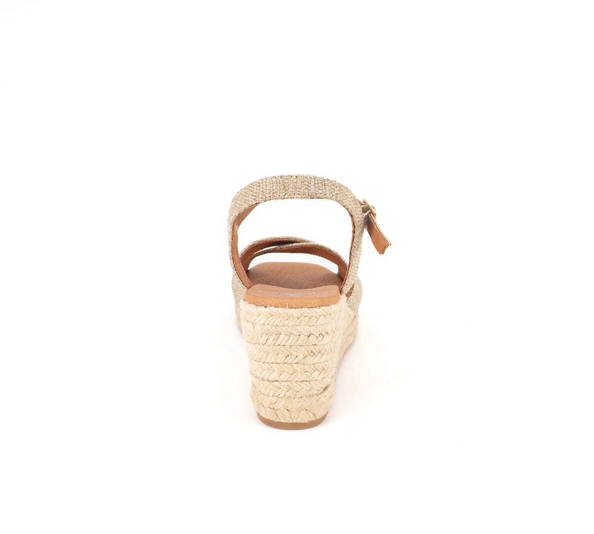 Jimena Weaved Taupe Crisscross