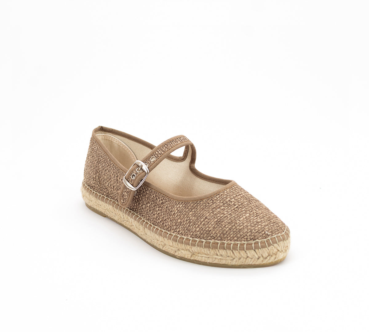 Espadrille Mary Jane Weaved Oat