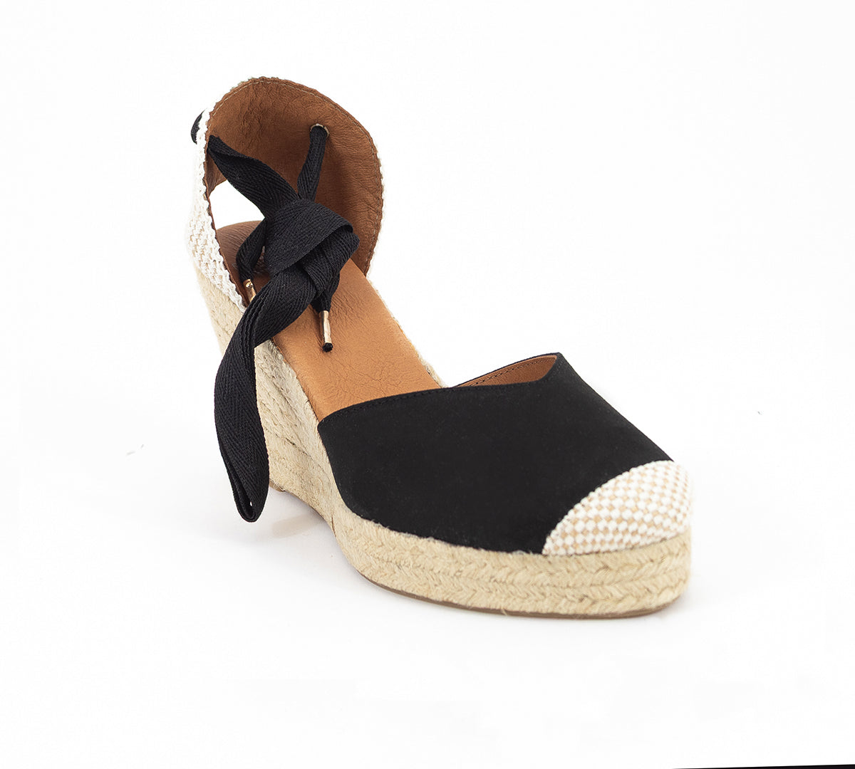 Jimena Black High Laces