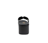 Sorrento Black Medium Heel