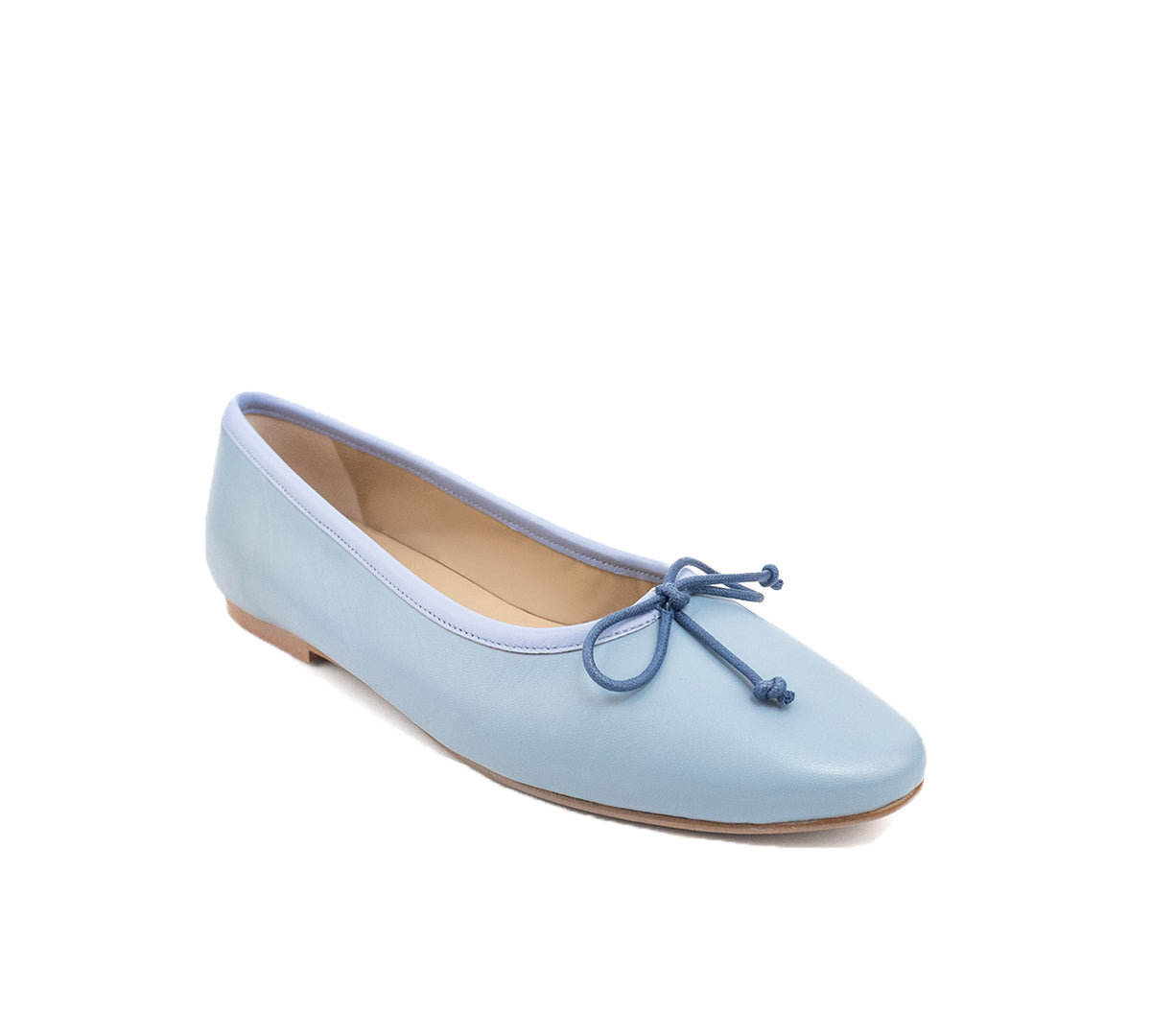 Belle leather Light Blue