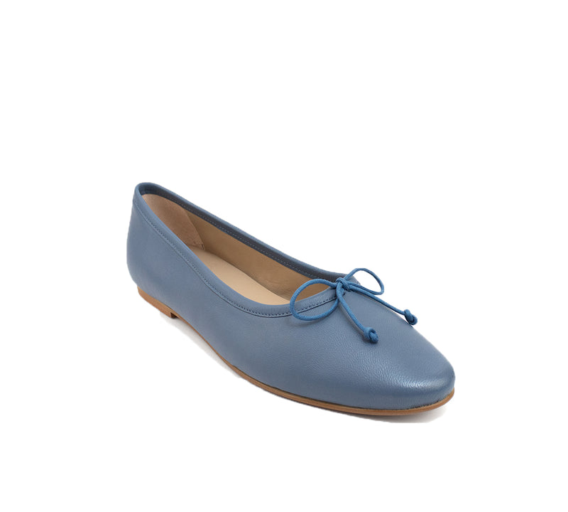 Belle Blue Leather